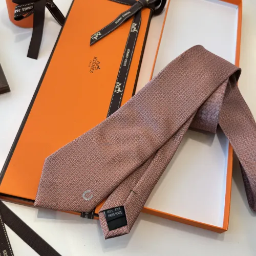 Replica Hermes Necktie For Men #1451410 $34.00 USD for Wholesale