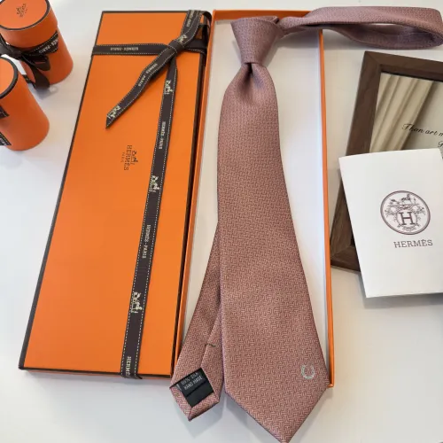 Replica Hermes Necktie For Men #1451410 $34.00 USD for Wholesale