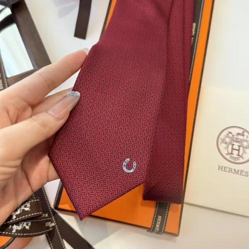 Replica Hermes Necktie For Men #1451411 $34.00 USD for Wholesale