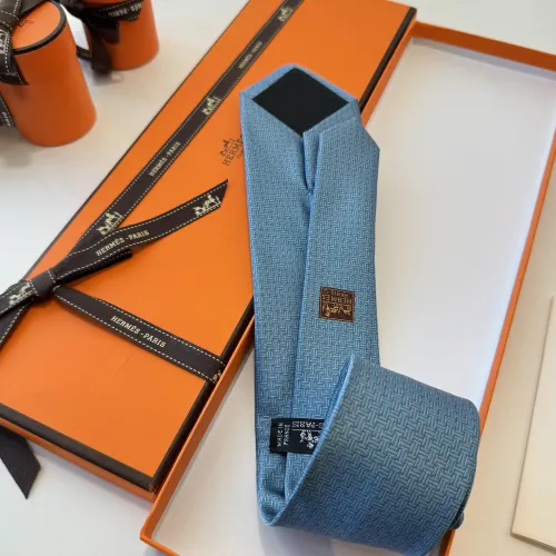 Replica Hermes Necktie For Men #1451413 $34.00 USD for Wholesale