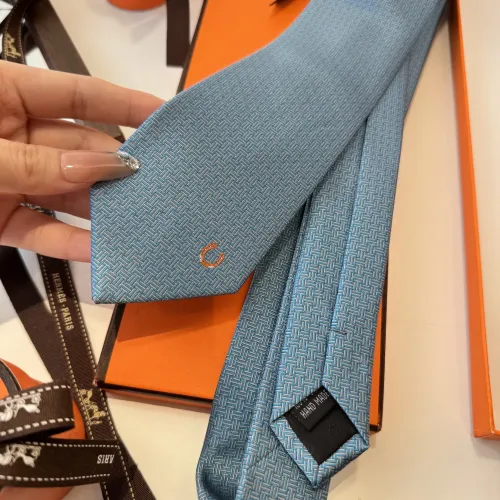 Replica Hermes Necktie For Men #1451413 $34.00 USD for Wholesale