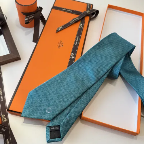 Replica Hermes Necktie For Men #1451420 $34.00 USD for Wholesale