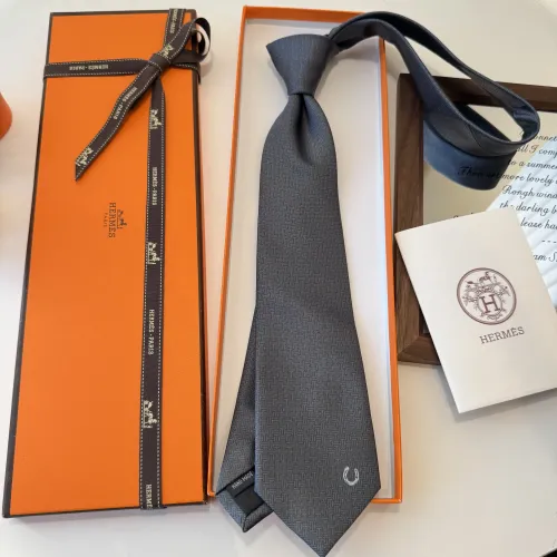 Replica Hermes Necktie For Men #1451421 $34.00 USD for Wholesale