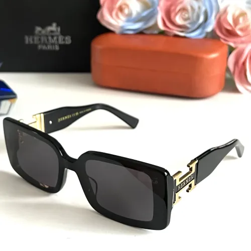 Wholesale Hermes AAA Quality Sunglasses #1451423 $60.00 USD, Wholesale Quality Replica Hermes AAA Quality Sunglasses
