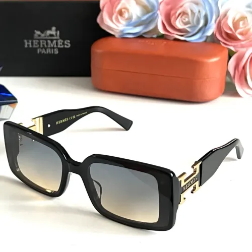 Wholesale Hermes AAA Quality Sunglasses #1451425 $60.00 USD, Wholesale Quality Replica Hermes AAA Quality Sunglasses