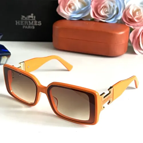 Wholesale Hermes AAA Quality Sunglasses #1451428 $60.00 USD, Wholesale Quality Replica Hermes AAA Quality Sunglasses