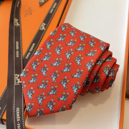 Wholesale Hermes Necktie For Men #1451430 $34.00 USD, Wholesale Quality Replica Hermes Necktie