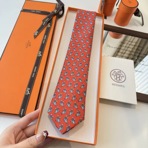 Replica Hermes Necktie For Men #1451430 $34.00 USD for Wholesale