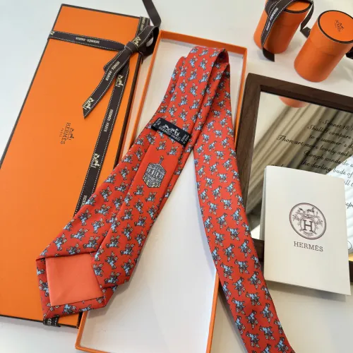 Replica Hermes Necktie For Men #1451430 $34.00 USD for Wholesale