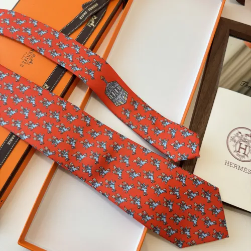 Replica Hermes Necktie For Men #1451430 $34.00 USD for Wholesale