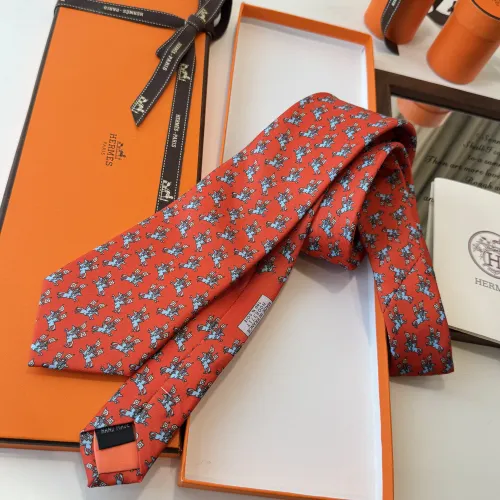 Replica Hermes Necktie For Men #1451430 $34.00 USD for Wholesale
