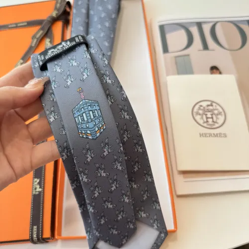 Replica Hermes Necktie For Men #1451431 $34.00 USD for Wholesale