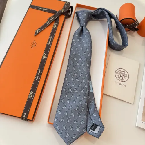 Replica Hermes Necktie For Men #1451431 $34.00 USD for Wholesale
