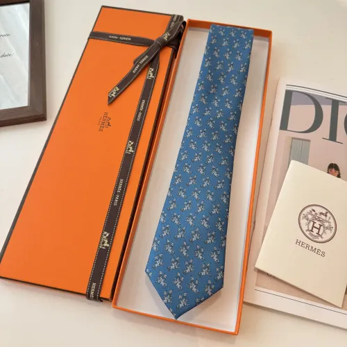 Replica Hermes Necktie For Men #1451438 $34.00 USD for Wholesale