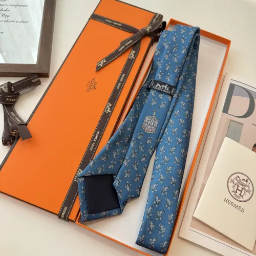 Replica Hermes Necktie For Men #1451438 $34.00 USD for Wholesale