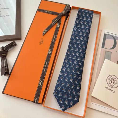 Replica Hermes Necktie For Men #1451444 $34.00 USD for Wholesale