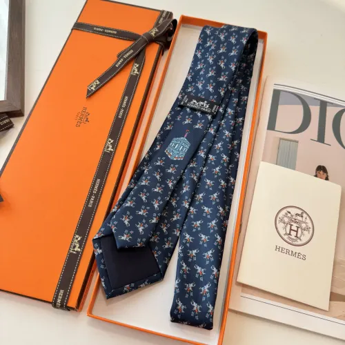 Replica Hermes Necktie For Men #1451444 $34.00 USD for Wholesale