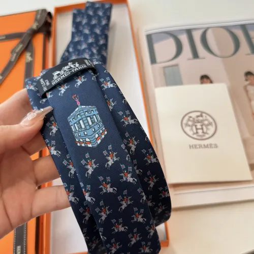 Replica Hermes Necktie For Men #1451444 $34.00 USD for Wholesale