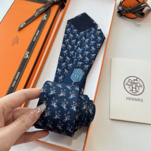 Replica Hermes Necktie For Men #1451444 $34.00 USD for Wholesale