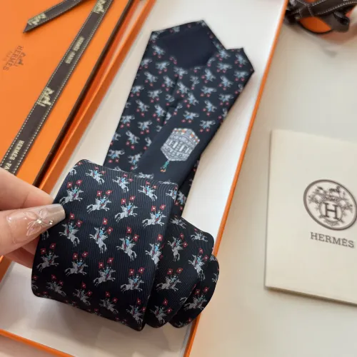 Replica Hermes Necktie For Men #1451451 $34.00 USD for Wholesale