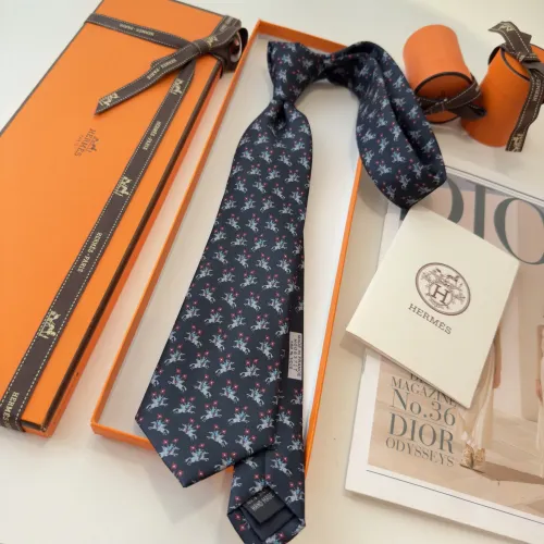 Replica Hermes Necktie For Men #1451451 $34.00 USD for Wholesale