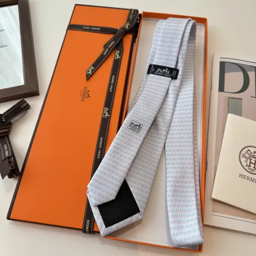 Replica Hermes Necktie For Men #1451452 $34.00 USD for Wholesale
