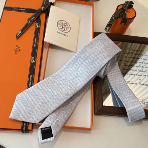 Replica Hermes Necktie For Men #1451452 $34.00 USD for Wholesale