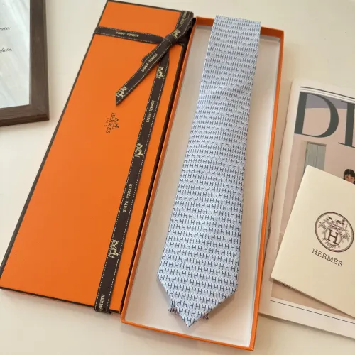 Replica Hermes Necktie For Men #1451453 $34.00 USD for Wholesale