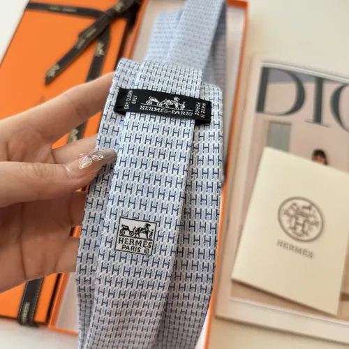 Replica Hermes Necktie For Men #1451453 $34.00 USD for Wholesale