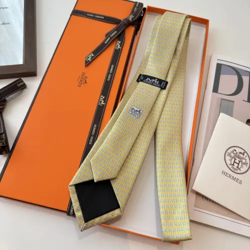 Replica Hermes Necktie For Men #1451455 $34.00 USD for Wholesale