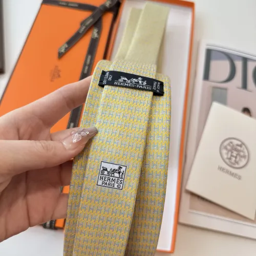 Replica Hermes Necktie For Men #1451455 $34.00 USD for Wholesale