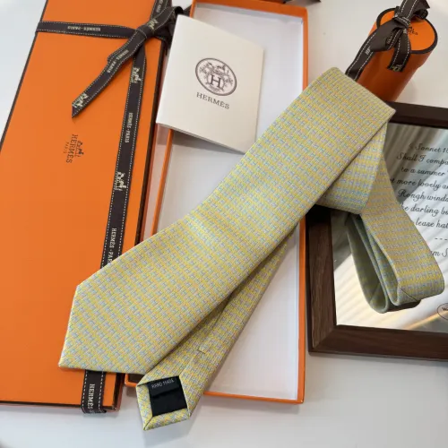 Replica Hermes Necktie For Men #1451455 $34.00 USD for Wholesale