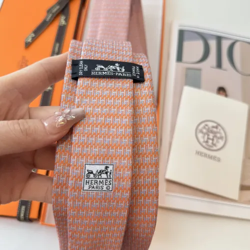 Replica Hermes Necktie For Men #1451456 $34.00 USD for Wholesale