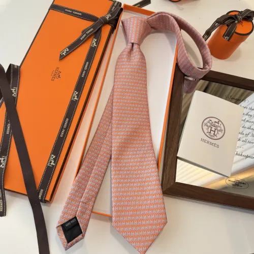 Replica Hermes Necktie For Men #1451456 $34.00 USD for Wholesale