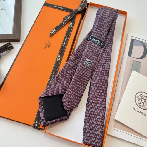 Replica Hermes Necktie For Men #1451457 $34.00 USD for Wholesale