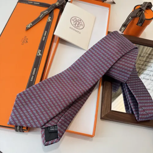 Replica Hermes Necktie For Men #1451457 $34.00 USD for Wholesale