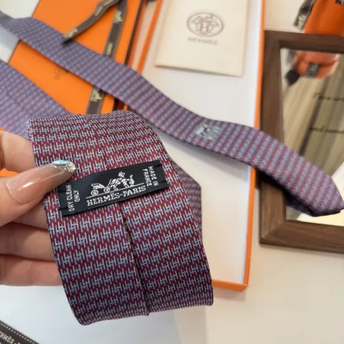 Replica Hermes Necktie For Men #1451457 $34.00 USD for Wholesale