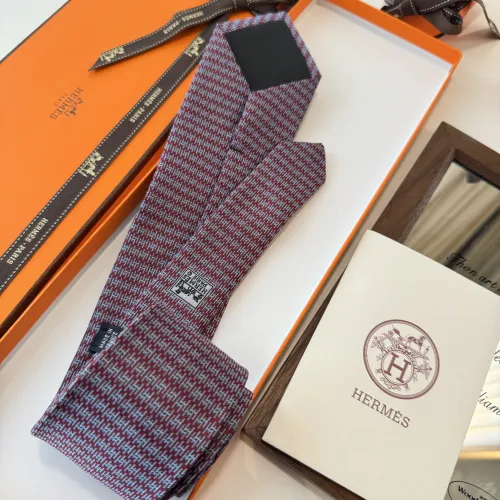 Replica Hermes Necktie For Men #1451457 $34.00 USD for Wholesale