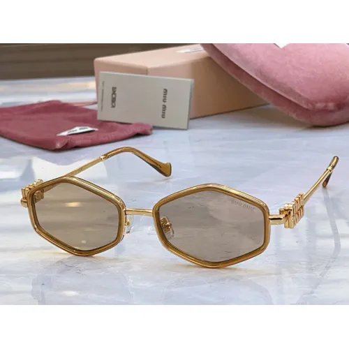 Wholesale MIU MIU AAA Quality Sunglasses #1451458 $64.00 USD, Wholesale Quality Replica MIU MIU AAA Sunglasses