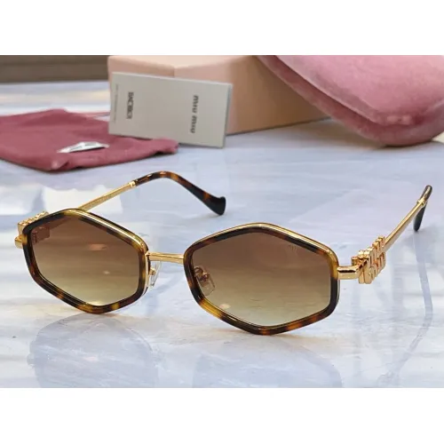 Wholesale MIU MIU AAA Quality Sunglasses #1451459 $64.00 USD, Wholesale Quality Replica MIU MIU AAA Sunglasses
