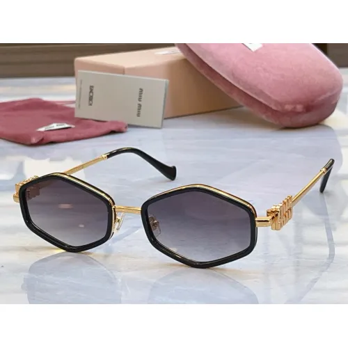 Wholesale MIU MIU AAA Quality Sunglasses #1451463 $64.00 USD, Wholesale Quality Replica MIU MIU AAA Sunglasses