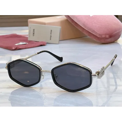 Wholesale MIU MIU AAA Quality Sunglasses #1451464 $64.00 USD, Wholesale Quality Replica MIU MIU AAA Sunglasses