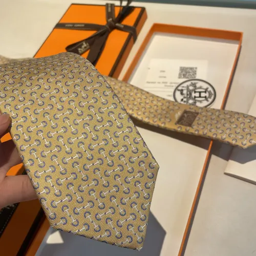 Replica Hermes Necktie For Men #1451475 $34.00 USD for Wholesale