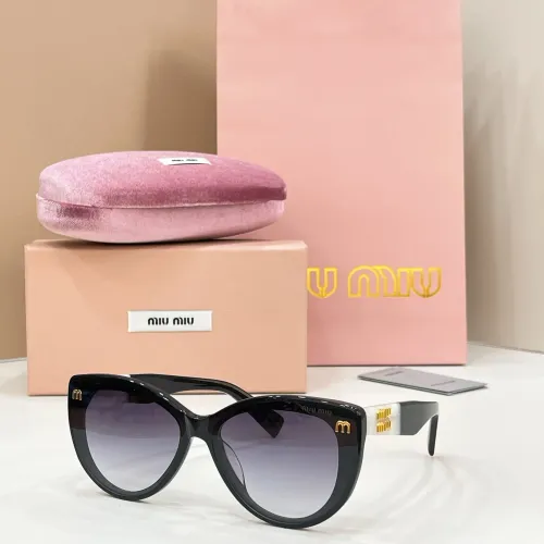 Wholesale MIU MIU AAA Quality Sunglasses #1451477 $60.00 USD, Wholesale Quality Replica MIU MIU AAA Sunglasses