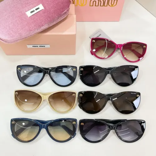 Replica MIU MIU AAA Quality Sunglasses #1451479 $60.00 USD for Wholesale