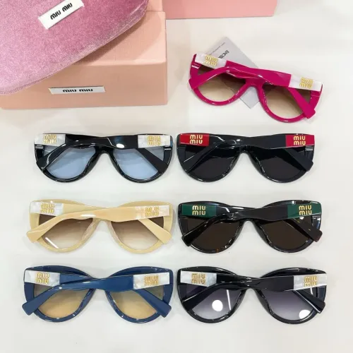 Replica MIU MIU AAA Quality Sunglasses #1451479 $60.00 USD for Wholesale