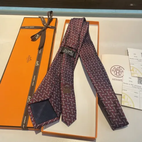 Replica Hermes Necktie For Men #1451481 $34.00 USD for Wholesale
