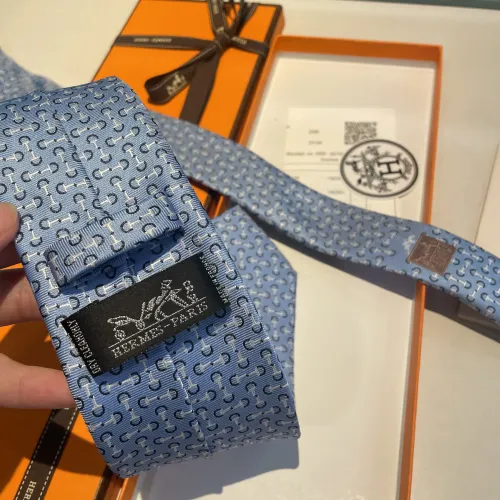 Replica Hermes Necktie For Men #1451482 $34.00 USD for Wholesale