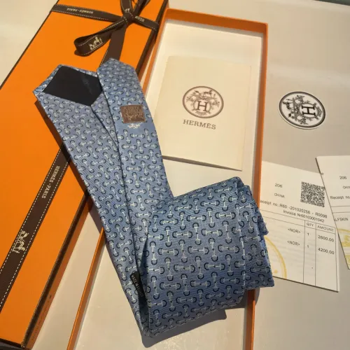 Replica Hermes Necktie For Men #1451482 $34.00 USD for Wholesale