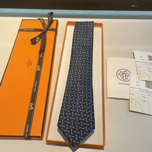 Replica Hermes Necktie For Men #1451483 $34.00 USD for Wholesale